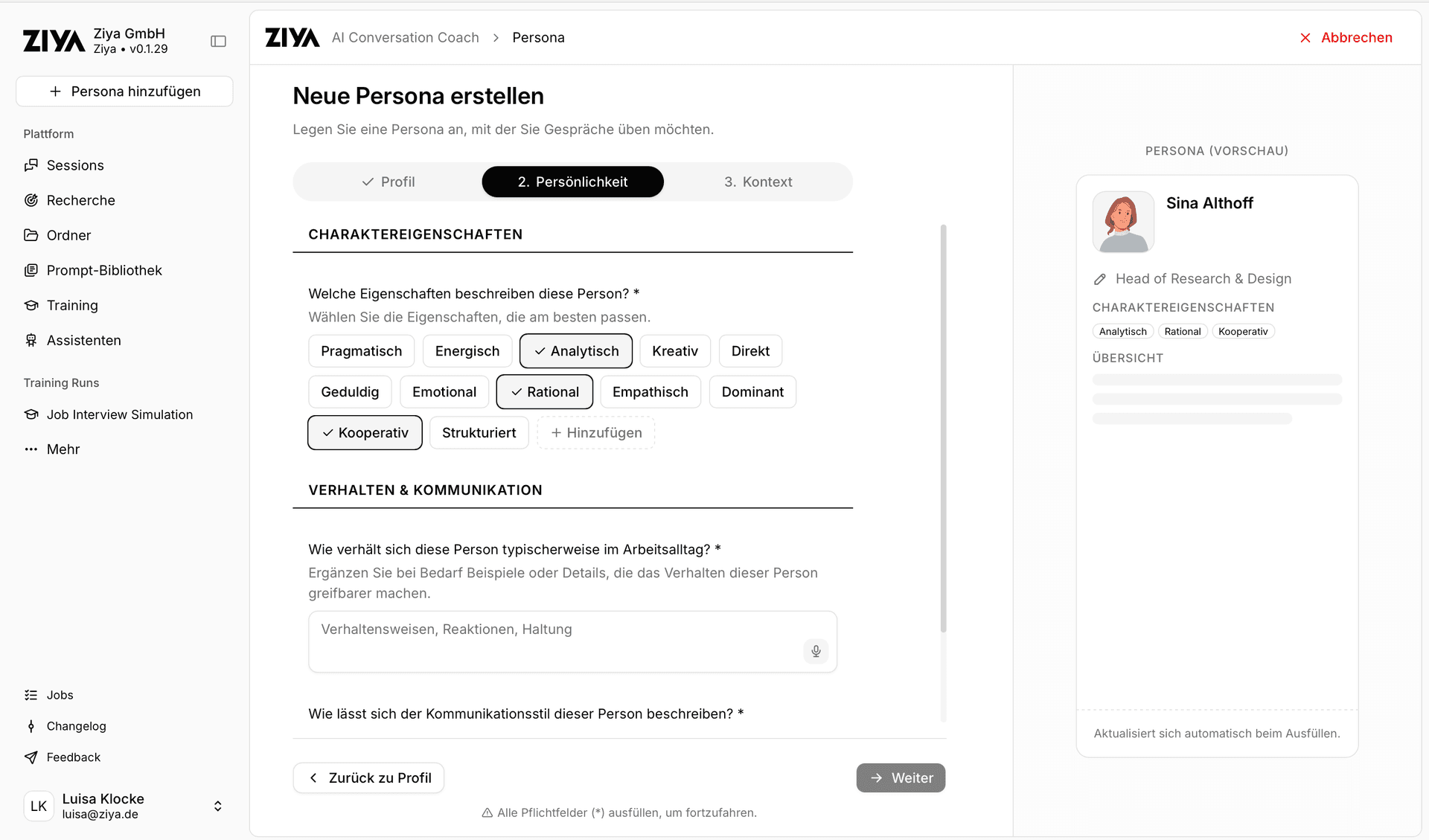 Ein AI Companion, der das Leben erleichtert